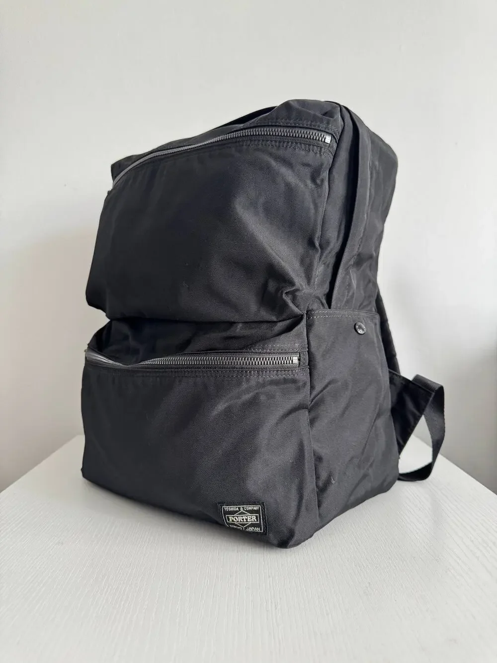 Porter Yoshida Tanker Frame Backpack Black